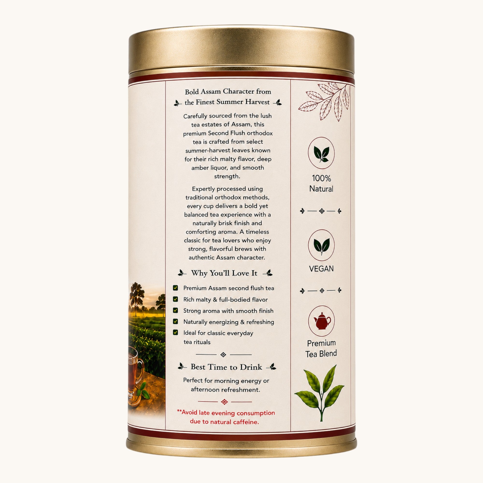 Assam Black Orthodox Tea ( 2nd Flush)