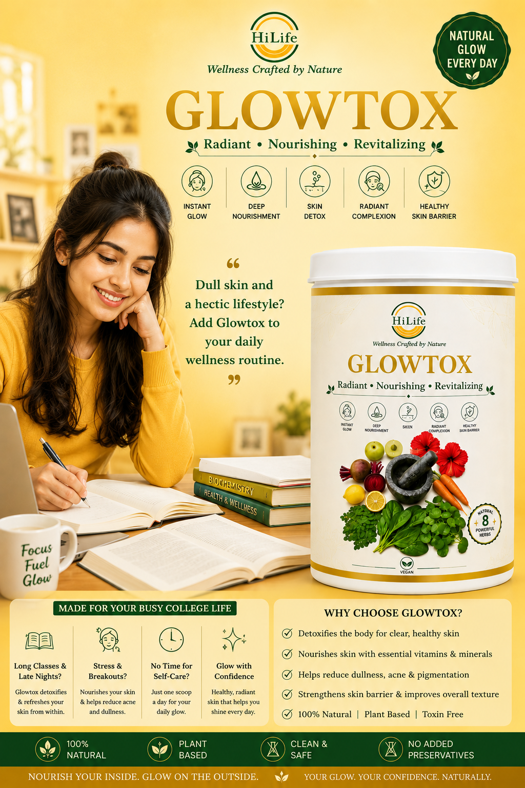 Ayurvedic Skin Radiance Formula for Bright, Glowing Skin