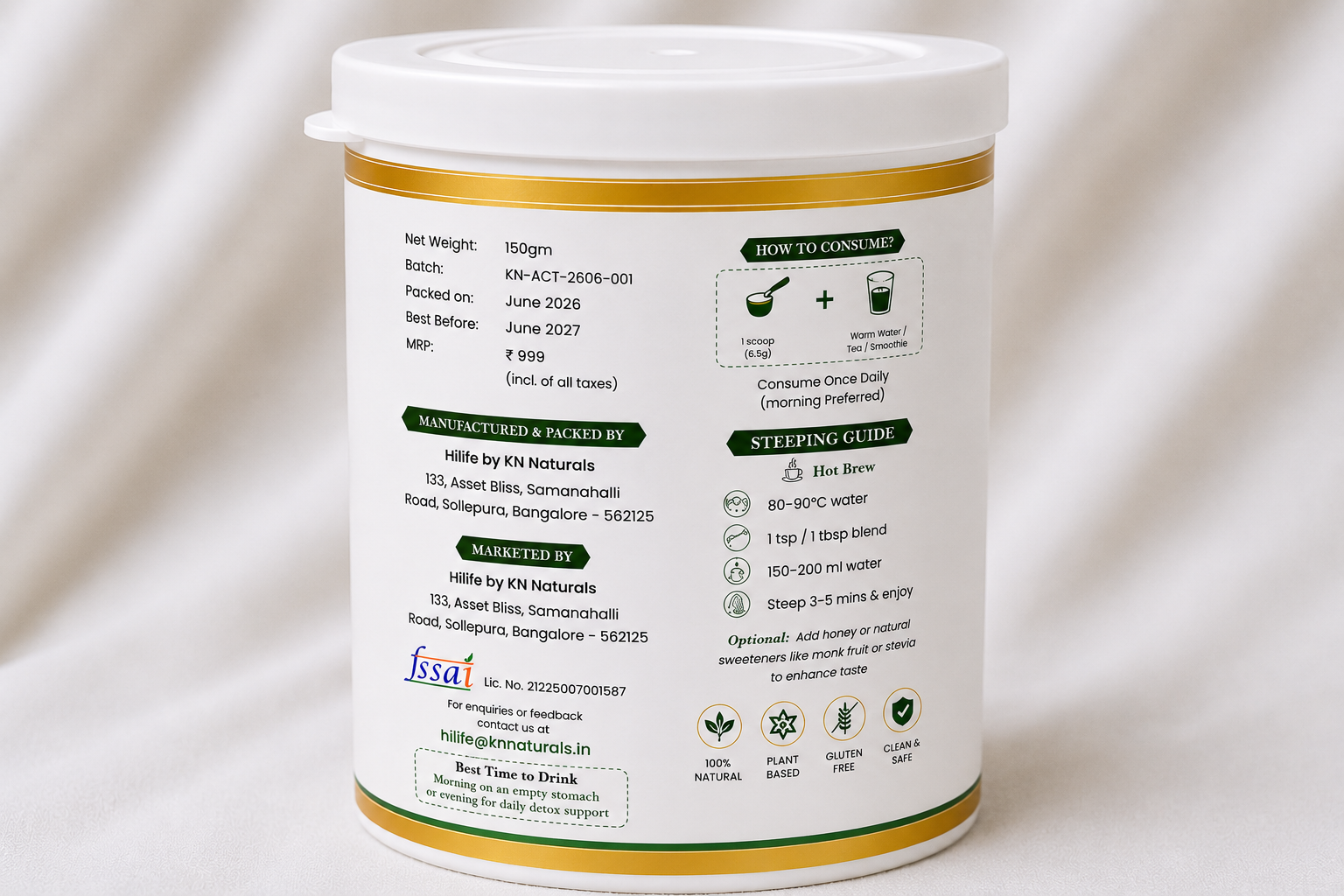 Ayurvedic Skin Clarity Formula for Clear, Acne-Free Skin