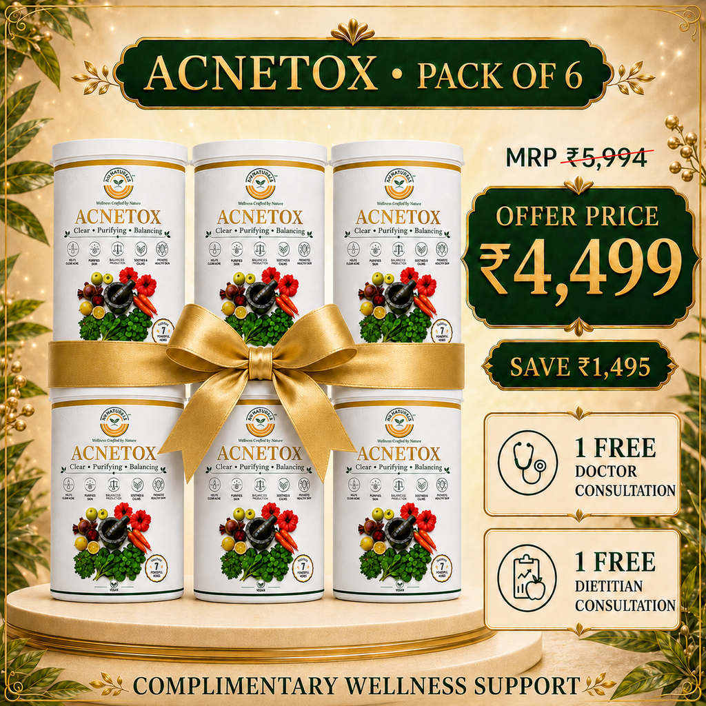 ClearRoyal (Pack of 6 Acnetox) with  two complimentary expert consultations.
